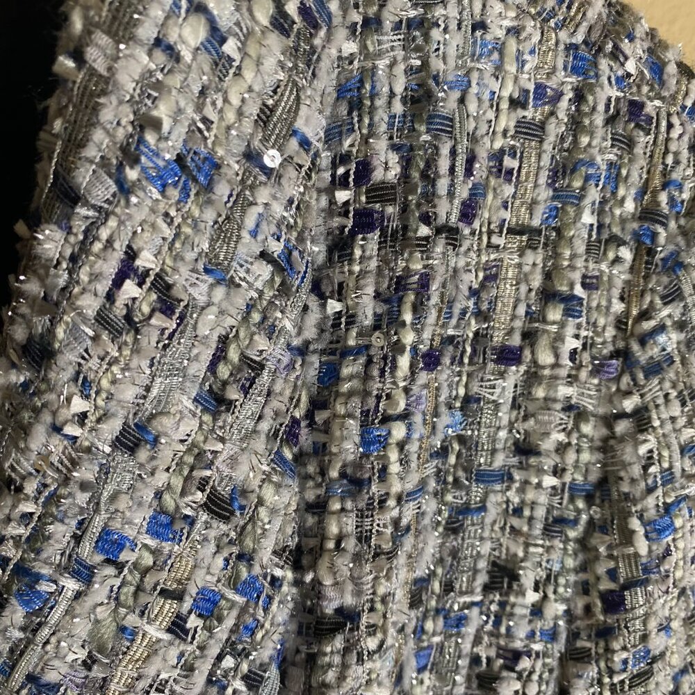 New Aqua Double Breasted Blazer Jacket - image 3